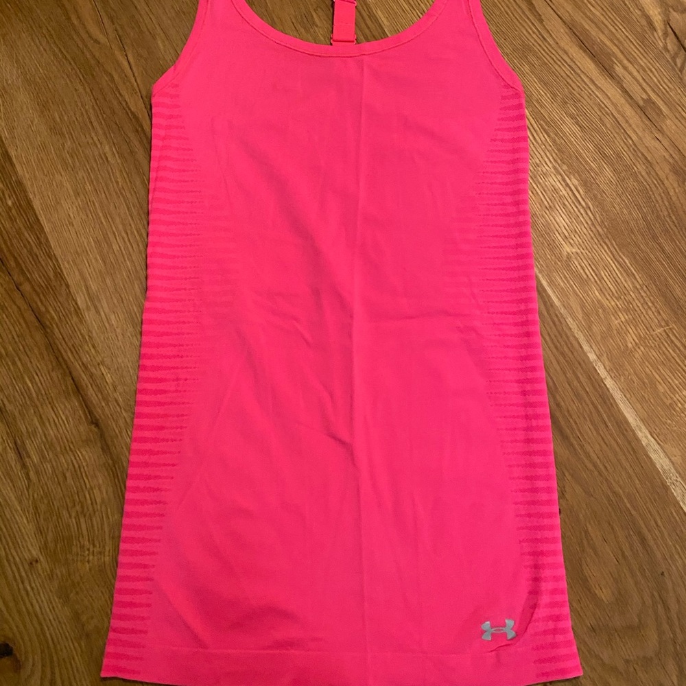 Hot pink workout top